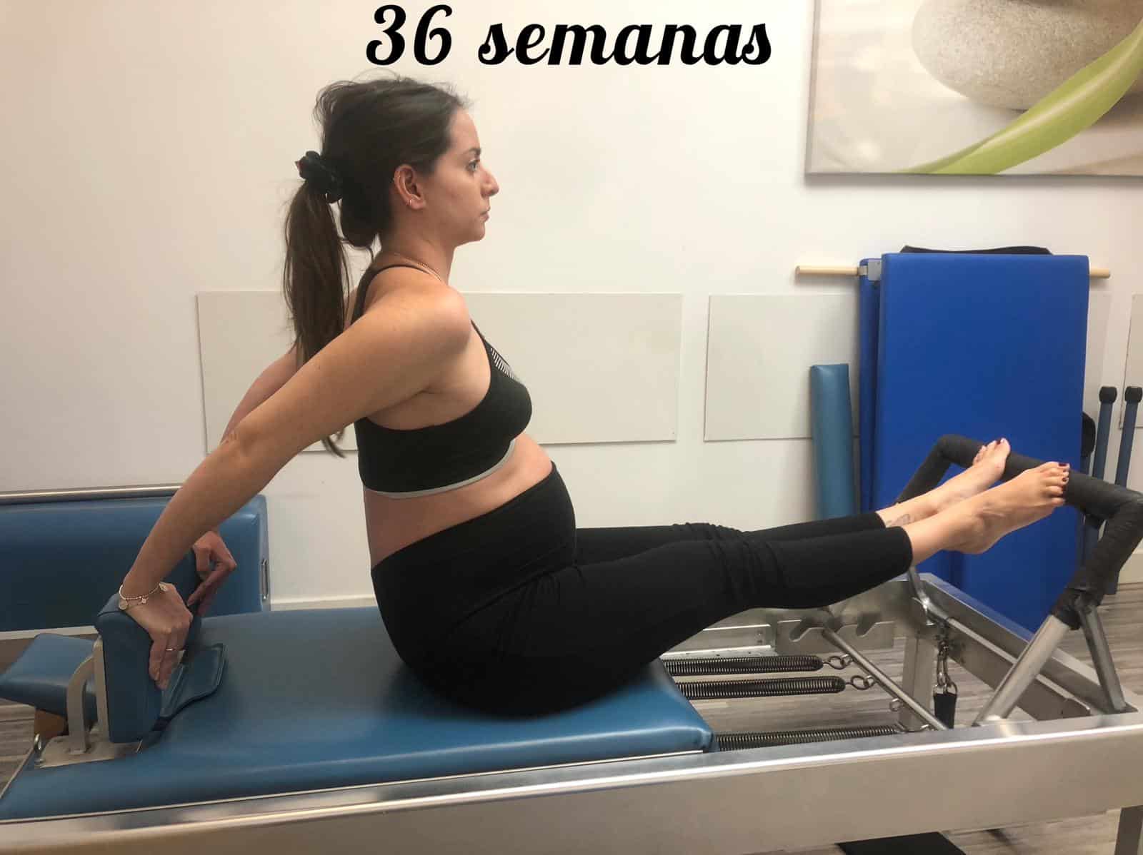 Pilates en el embarazo en las semanas finales. Pilates para embarazadas y preparación al parto en Madrid.